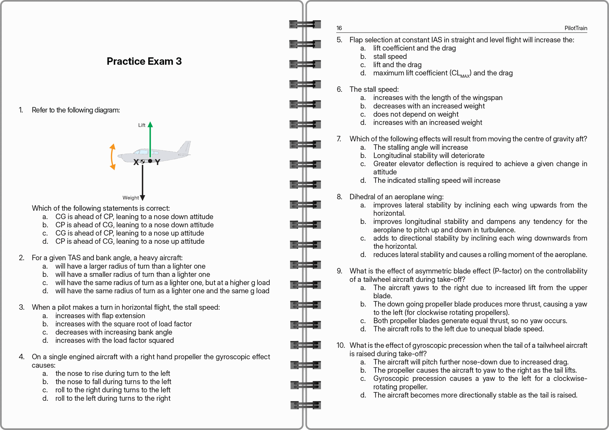 CPL: 4 Practice Exams (Aerodynamics) 5 PTD 10 Ins Preview 2@8x scaled